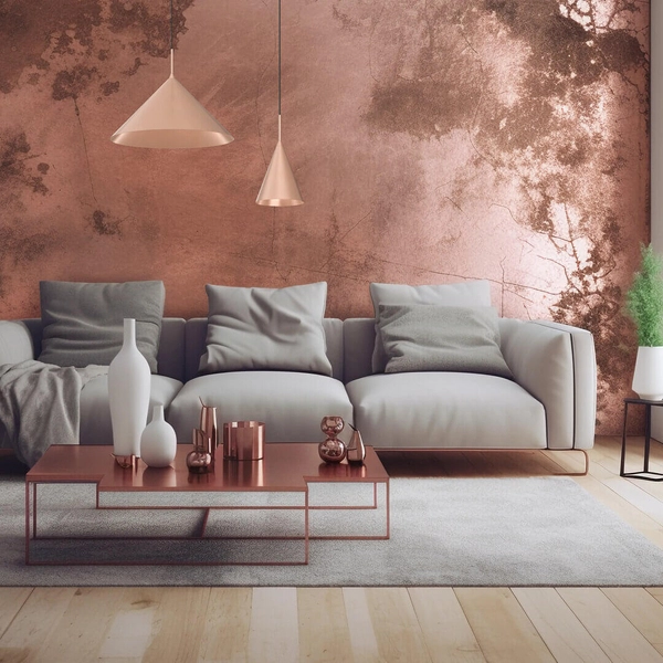 Lampa zawieszana Capital MLP0966 Milagro do przedpokoju miedziana