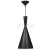 LAMPA wisząca MODERN 305466 Polux skandynawska OPRAWA metalowa ZWIS stożek czarny złoty
