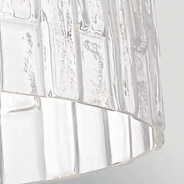 Wisząca lampa fasetowana Windsor mosiadz 1xE27 do jadalni nad stół ELS-WINDSOR-P-PNBR