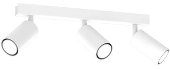 Sufitowa lampa Hudson MLP8803 metalowa do jadalni  biała