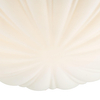 Lampa sufitowa Cafe CAF502 Dar Lighting muszelka szklana IP44 biała