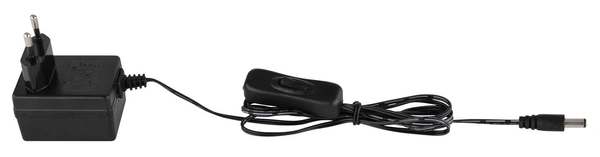 Dekoracyjna lampka podłogowa Mendoza z rybkami LED RGB 0,06W srebrna