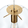 Kulista lampa wisząca Tonda ST-8722P-XL gold Step zwis przezroczysta