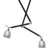 Regulowana lampa wisząca Zyta AZ1846+2xAZ2593 Azzardo srebrna czarna