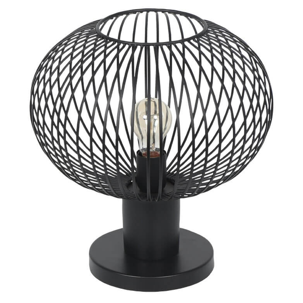 Loftowa lampka nocna GILA 565790132 Trio druciana metalowa czarny