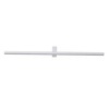 Łazienkowy kinkiet nad lustro Nevada LP-778/1W XXL WH LED 32W 4000K IP44 metalowy biały