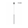 Minimalistyczna lampa wisząca Ombre tuba LED 8,5W czarna