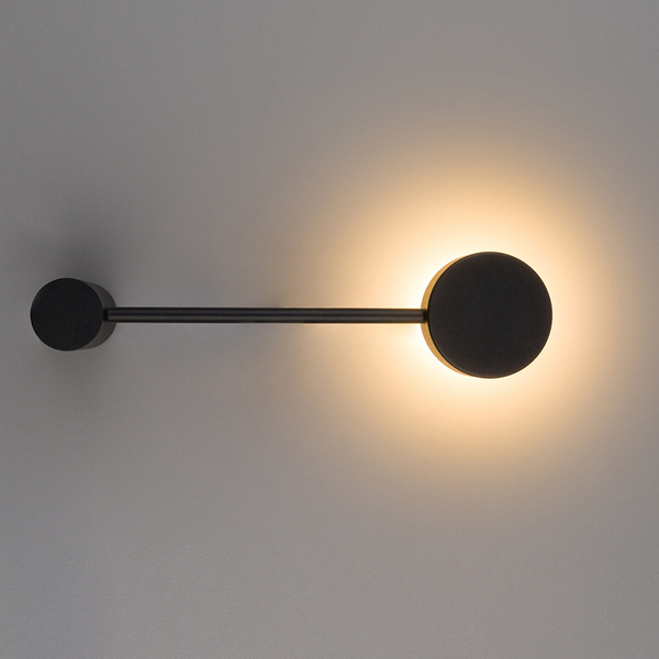 Sufitowa LAMPA nowoczesna ORBIT 7806 Nowodvorski metalowy kinkiet do biura stick czarny