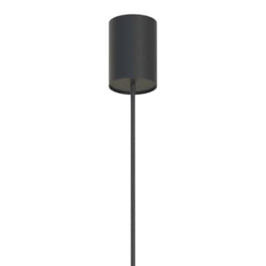 Lampa do salonu wisząca sopel Fourty 10765 Nowodvorski sopel czarna