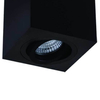 Regulowana LAMPA sufitowa Lago Nero Orlicki Design spot OPRAWA metalowa kostka cube czarna OUTLET