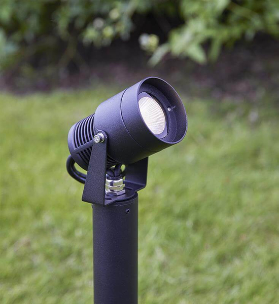 Zewnętrzna lampa ruchoma Garden LED 6W 3000K IP44 czarna