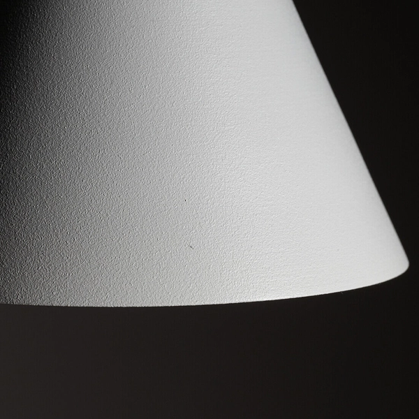 Lampa stożkowa nad stół ZENITH 11453 wisząca biały