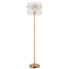 Podłogowa lampa do salonu GORLEY 15698SM glamour złota