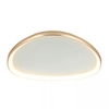 Ledowy plafon sufitowy 23088 LED 32W 3000K owalny do kuchni złoty