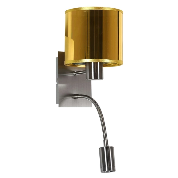 Kinkiet lampa ścienna SYLWANA 21-28648 LED 3W 3000K peszel chrom biała