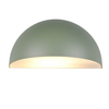 Kopułowa lampa ścienna MAAS 262460115 metalowa IP44 zielona