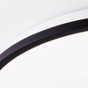 Ściemniany plafon Jamil HK19489S76 LED 30W 3000-6500K czarny