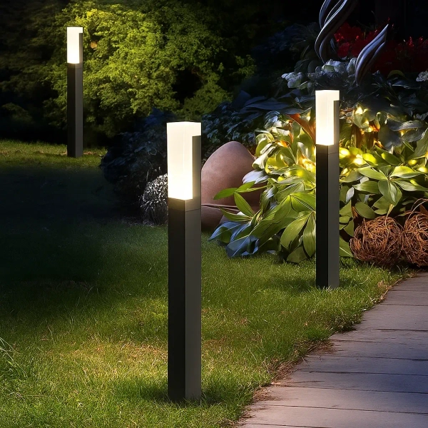 Ogrodowa lampa słupek Gondor SOGON LED 10W 3000K czarny