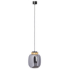 Wisząca lampa Boom 9969P/A Step LED 24W 3000K klosz szklany mosiądz dymiona