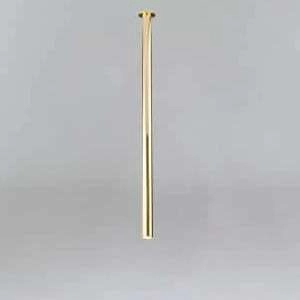 Wpuszczana LAMPA sufitowa ALHA T 9075 Shilo sopel OPRAWA metalowa do zabudowy tuba mosiądz