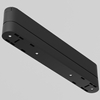 Regulowany adapter do szyn magnetycznych Radity TRA084FC-11LB czarny