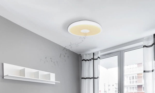 Nasufitowa lampa Raffy 41366W bluetooth LED 18W biała
