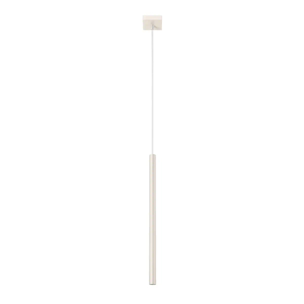 Lampa podłużna wisząca PASTELO SL.1512 tubka nad stół beżowa