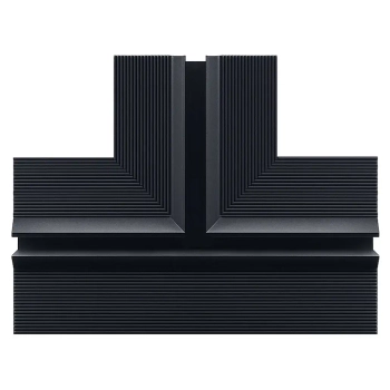 Podtynkowy narożnik typu T do szyn Magnetic Track ML2321 czarny