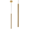 Lampa wisząca do jadalni Golden Pipe DN916 Step sopel tuba złota