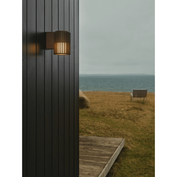 Zewnętrzna lampa na ścianę ALUDRA 2118011261 IP54 tuba brązowy