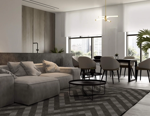 Lampa wisząca Axis MOD106PL-L28G3K LED 28W 3000K do salonu złota