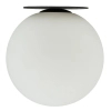 Sufitowa lampa podtynkowa Vos 1 10963 opalowa kula czarny