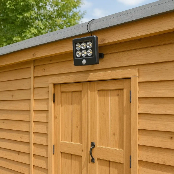 Solarna ogrodowa lampa Depo EKO0616 LED 1,05W 6500K IP44 czarny