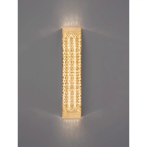 Dekoracyjny kinkiet ścienny ZOLMERO LE45102 LED 10W 3000K złoty