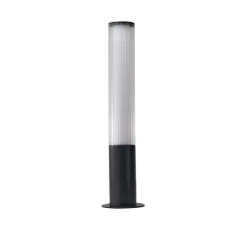 Podłużny słupek ogrodowy EBRO AZ6765 LED 18W 3000K IP65 czarny aluminiowy
