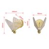 Lampa ścienna motyl Mariposa LP-1715/1W Light Prestige LED 8W 3000-6000K złota