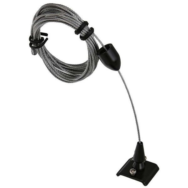 ZAWIESIE linowe HT4-J09/BK Italux ZWIS do 3-fazowego systemu szynowego czarne