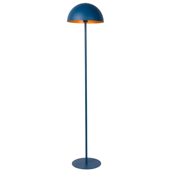 Stojąca lampa SIEMON 45796/01/35 Lucide do sypialni niebieska