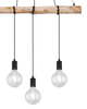 Wisząca lampa Auston 15439-4 kuchenna nad wyspę drewno