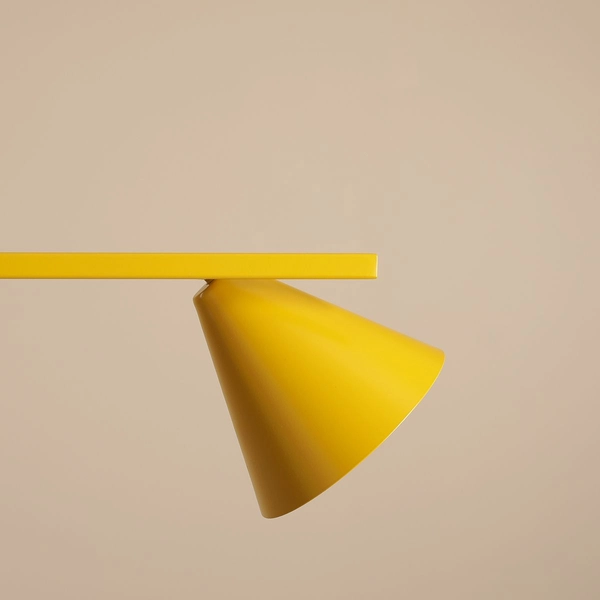 Lampa nad wyspę wisząca Form1108L14 Aldex 4-punktowa żółta