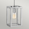Wisząca lampa QN-ENSEMBLE1P-PN do salonu metal nikiel
