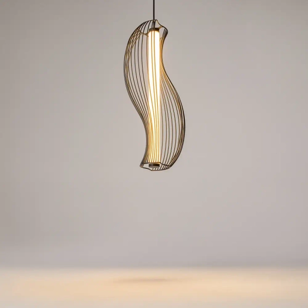 Wisząca lampa Shadows of the past MOD263PL-L20B3K LED 20W 3000K czarny