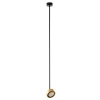 Lampa wisząca złota czarna BAR regulowana 1xGx53 reflektorek 41645