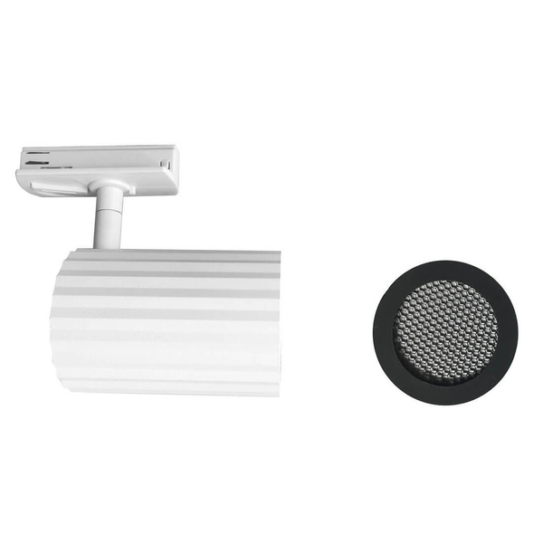 System szynowy Tokio LP-787 SET 1F WH regulowany reflektorki 1-fazowy białe