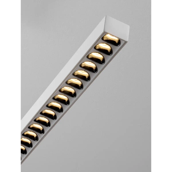 Podłużna wisząca lampa TARVANA LE45411 LED 25W 3000K biała