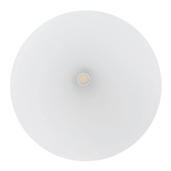 Zwisowa lampa nad wyspę Zenith 8006 Nowodvorski kuchenna mosiądz biała