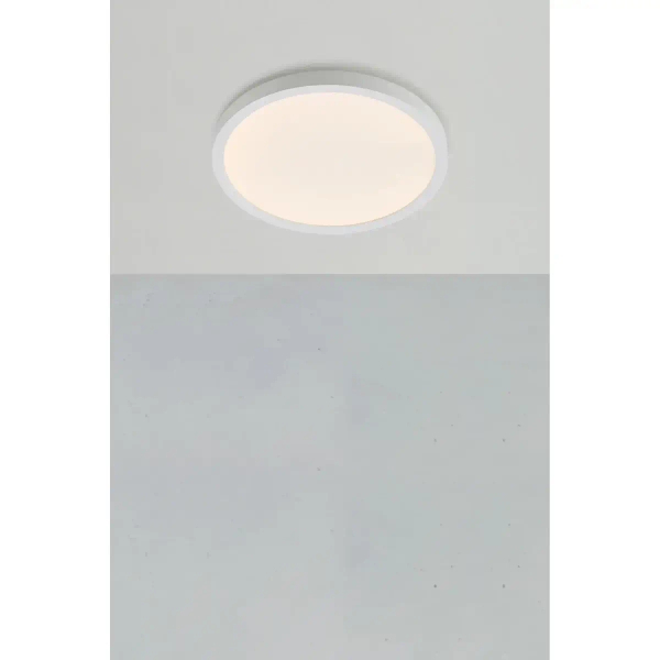 Lampa sufitowa Punto Flush Mount 108844 LED 8W 3000K do łazienki IP44 biały