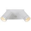 Kinkiet ścienny ruchomy TAYLOR 09831/02/31 Lucide IP54 ściemniany biały