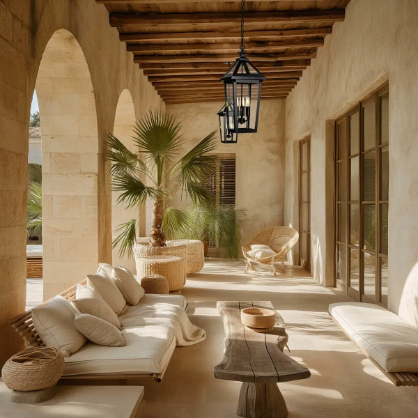 Klasyczna lampa wisząca Zurich P03630BK Cosmolight IP23 nad stół szkło czarny