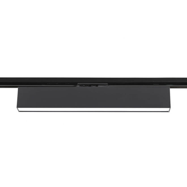 Metalowa oprawa sufitowa MOON LP-559/3 R-1F BK Light Prestige LED 12W 3000K do 1-fazowego systemu szynowego czarna